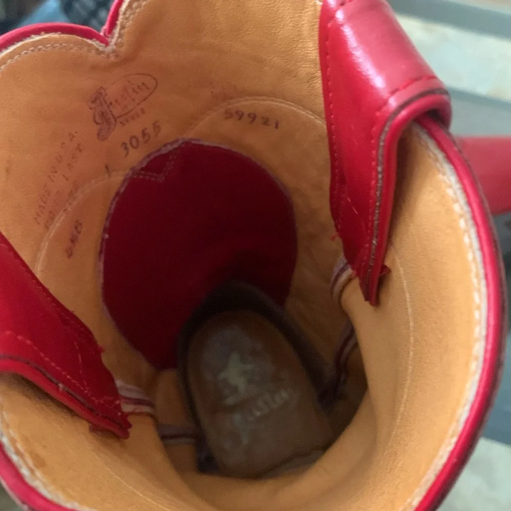 RARE🔥Vintage JUSTIN Western Roper Boots